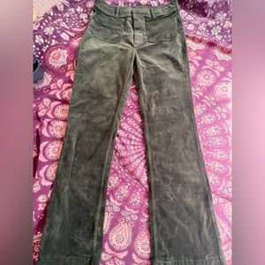 Green Anthropologie Bootcut Jeans